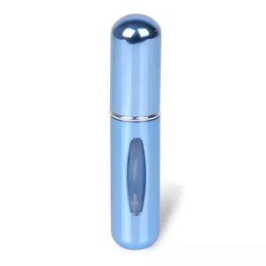⭐️🆕️ Light Blue refillable perfume spray empty bottle